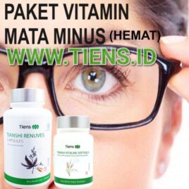 Paket Vitamin Mata Minus Hemat Renuves dan Vitaline Tiens | Mata Sehat