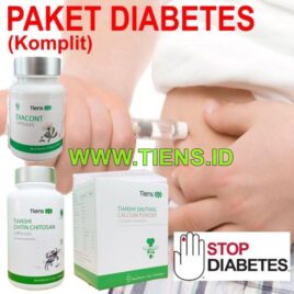 Paket Diabetes Komplit Tiens | Tianshi Chitosan Kalsium Shutang dan Diacont