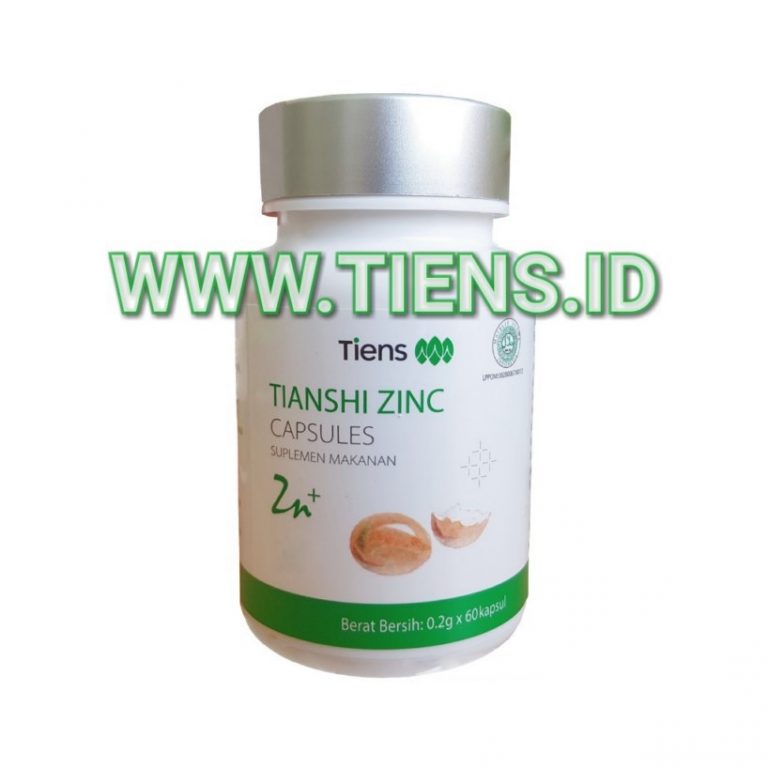 ZINC CAPSULES Tiens Imunitas & Hormon Pertumbuhan Anak dan Dewasa